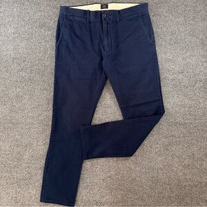 J. Crew Men’s 484 Slim Fit Stretch Chino Pants Preppy Classic Measures 32x30
